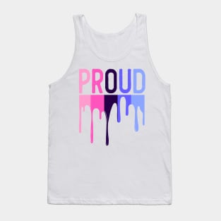 Proud onmisexual lgbtq pride month designs Tank Top